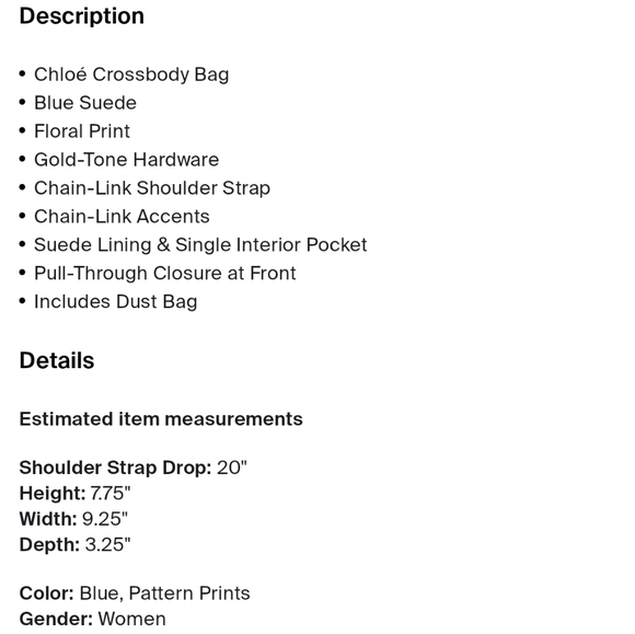 Chloé Leather & Suede Patchwork Bag - Picture 6 of 6